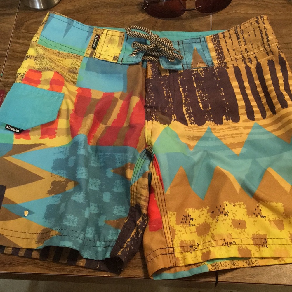 Swimming surfing trunks size 12/14 Boys